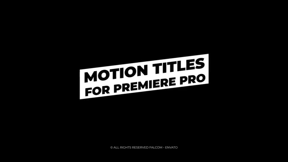 Titles Videohive 23840983 Premiere Pro Image 1