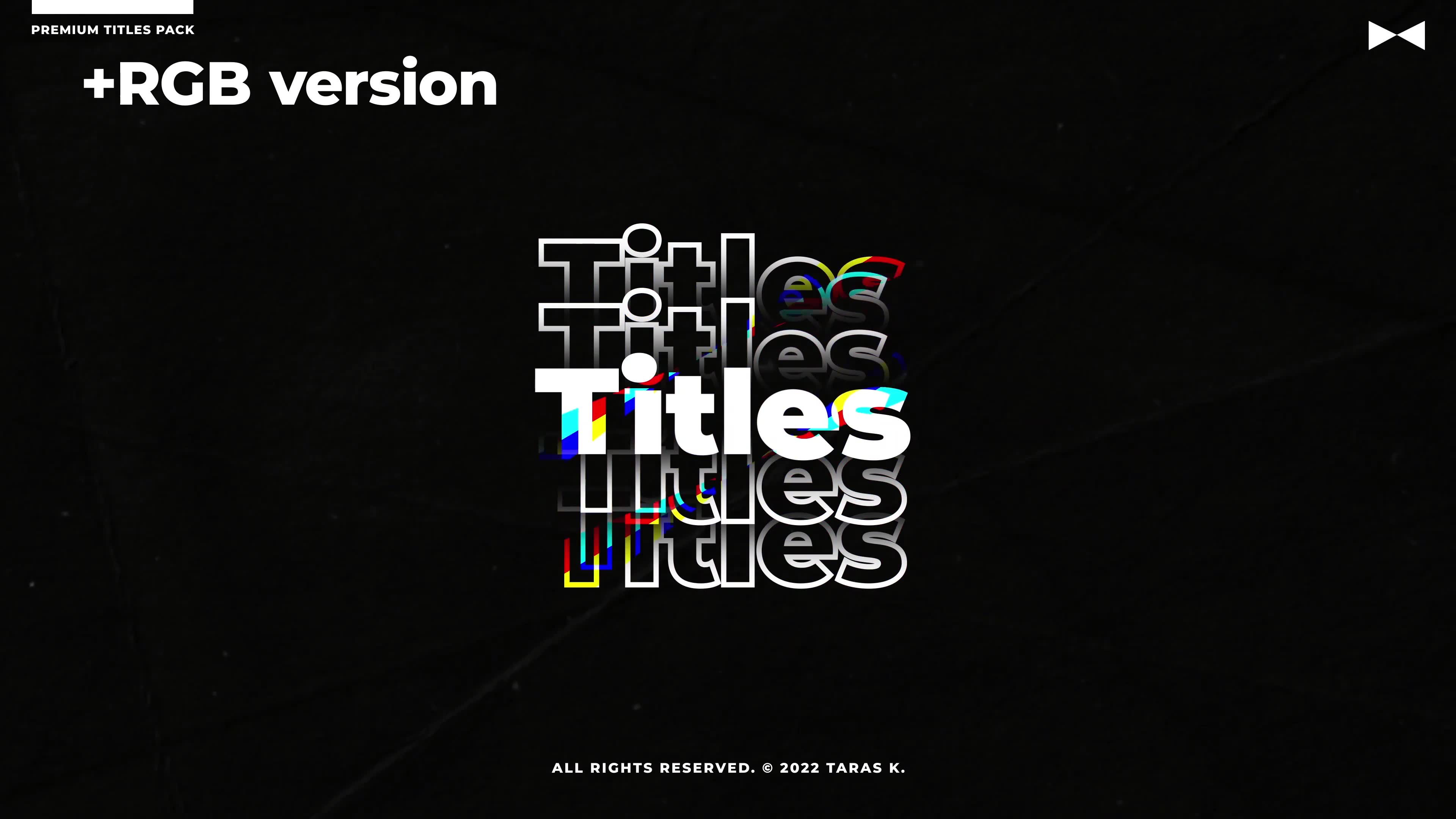 Titles \ AE Videohive 39377491 After Effects Image 2