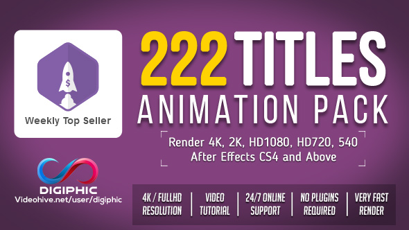 Titles Animation - Download Videohive 19495140