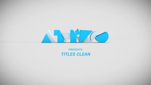 Titles Clean - Download Videohive 1711280