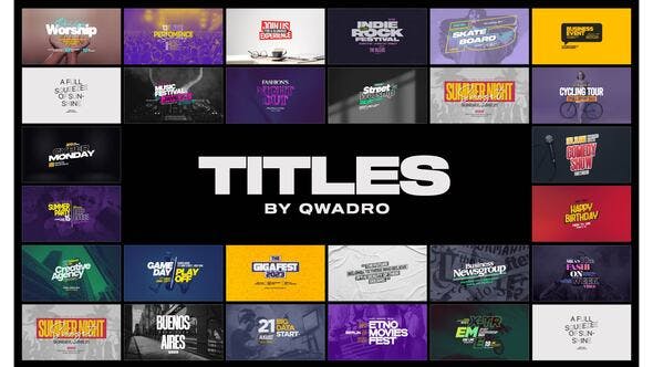 Titles - Download 39020421 Videohive