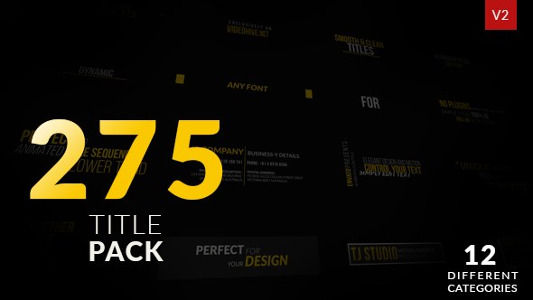 Titles - Download Videohive 19267060