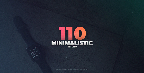 Titles - Download Videohive 20411247