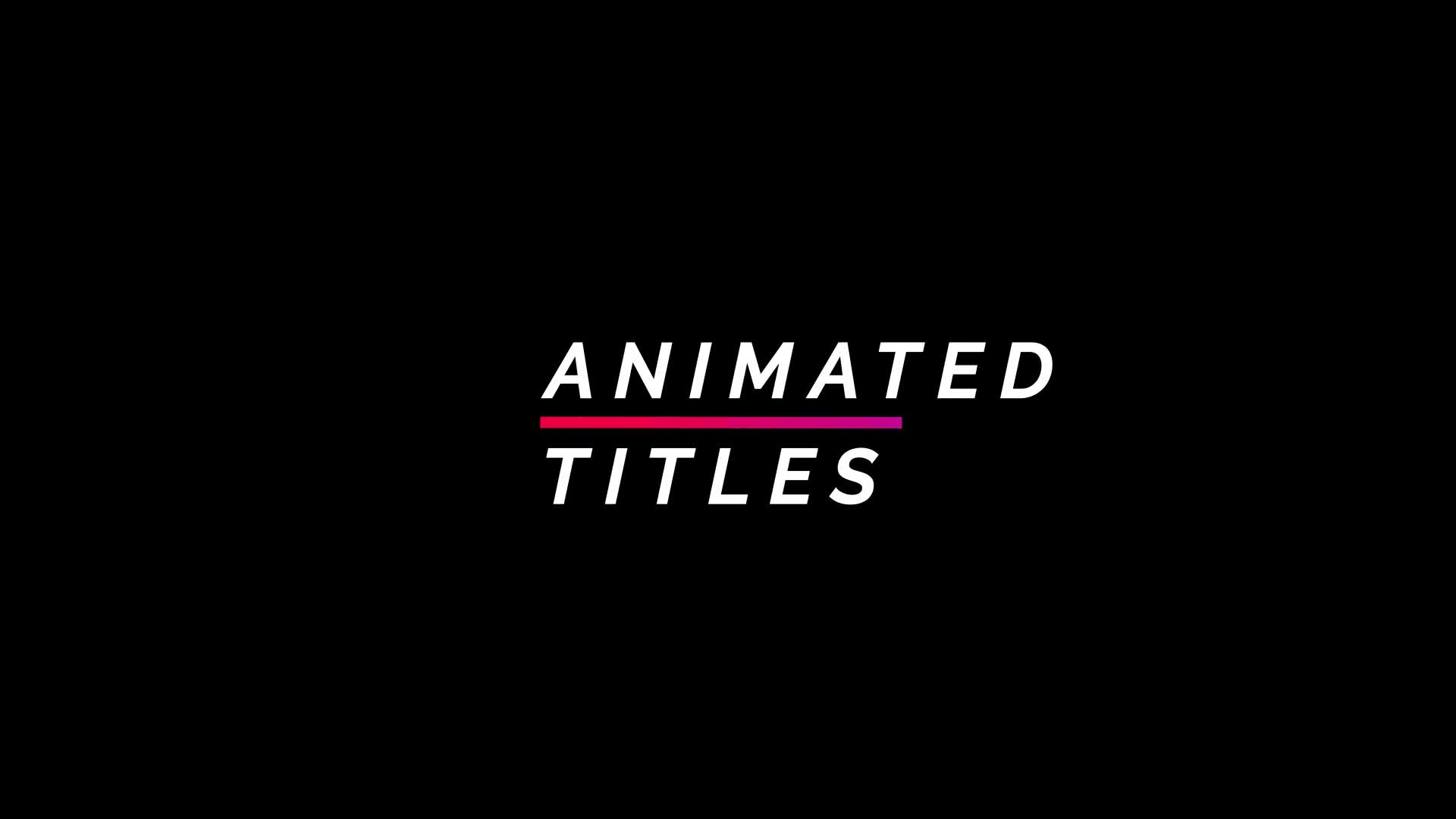 Titles - Download Videohive 20483960