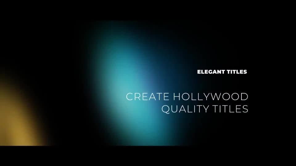 Titles Elegant Cinematic 2 Videohive 29583769 DaVinci Resolve Image 2