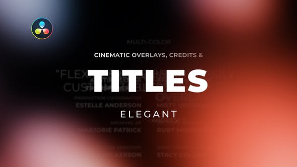 Titles Elegant Cinematic 2 - Download 29583769 Videohive