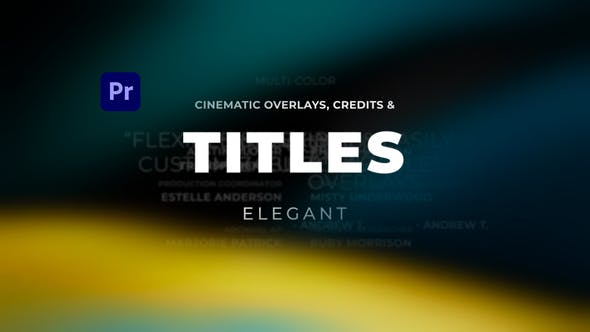 Titles Elegant Cinematic 2 - Videohive 35871848 Download