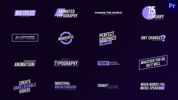Titles | MOGRT - 36319003 Videohive Download