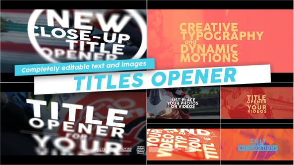 Titles Opener - 16145905 Download Videohive