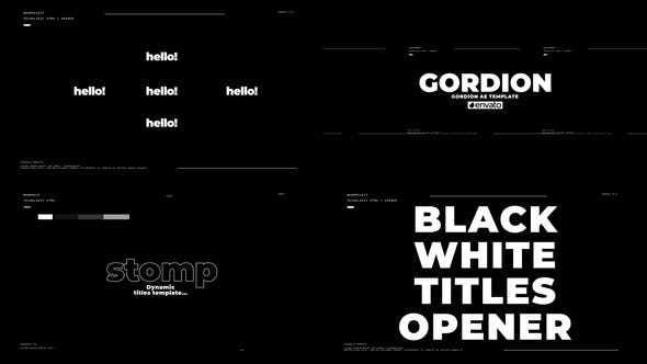 Titles Opener - Videohive 36946911 Download