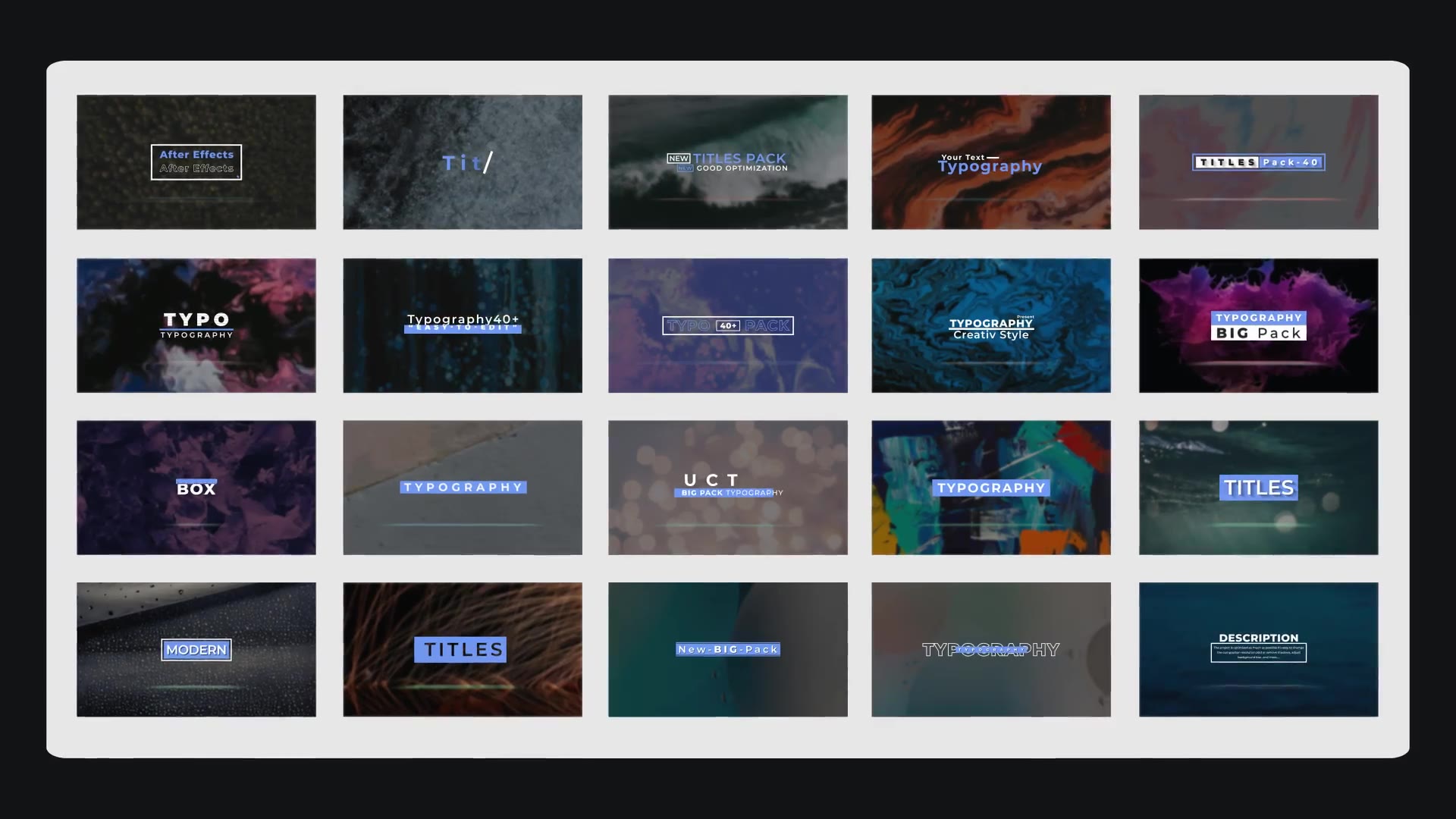 Titles Pack 40 Videohive 29440562 After Effects Image 7