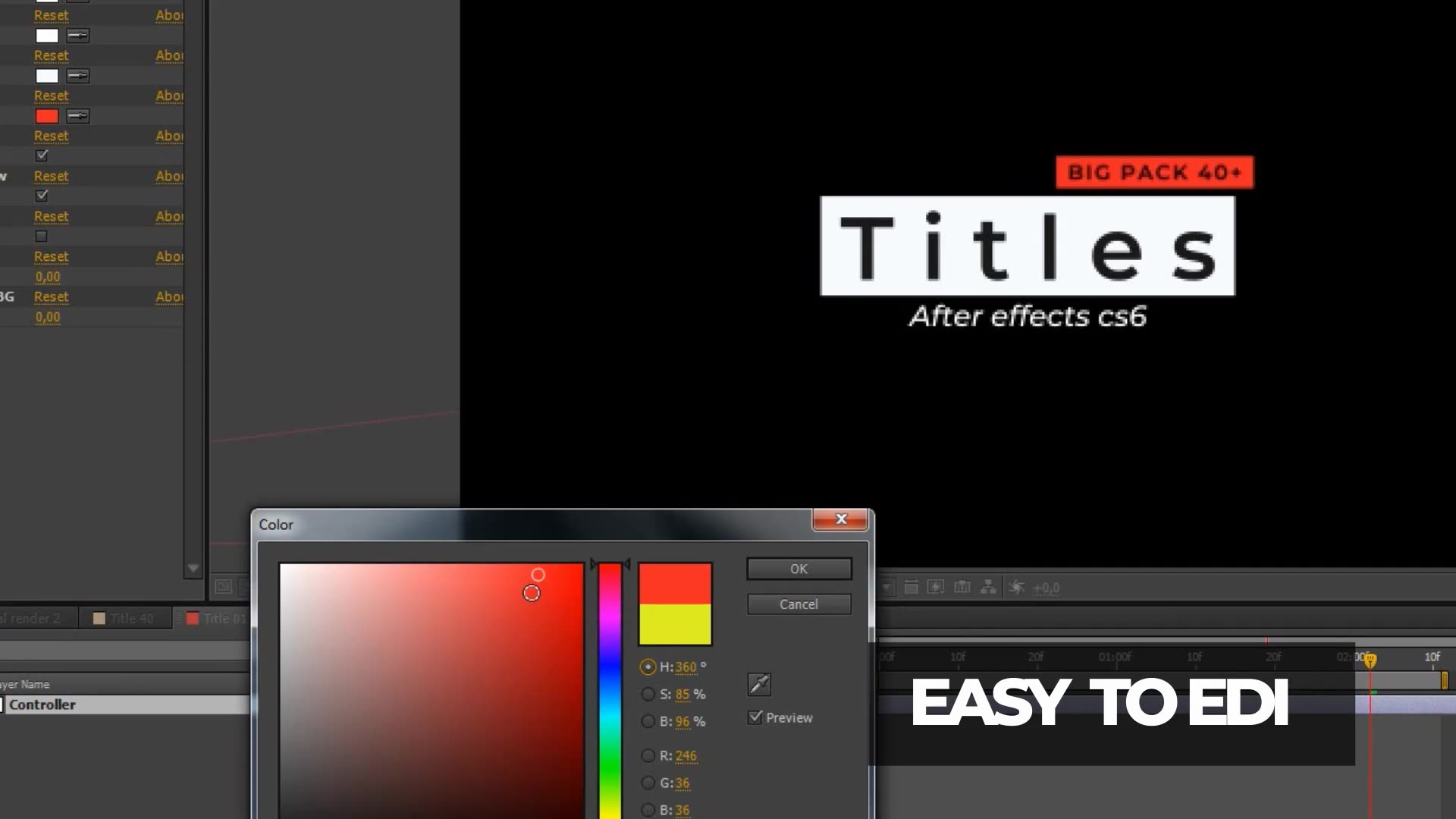 Titles Pack 40 Videohive 29440562 After Effects Image 8