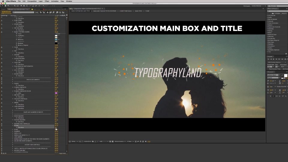 Titles Toolkit Customizer Suite Typographyland - Download Videohive 19887594