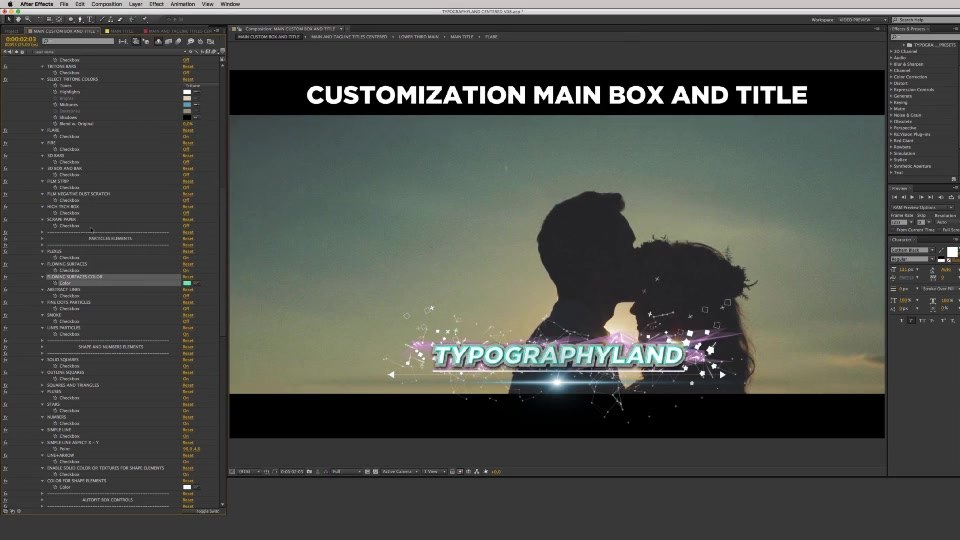 Titles Toolkit Customizer Suite Typographyland - Download Videohive 19887594