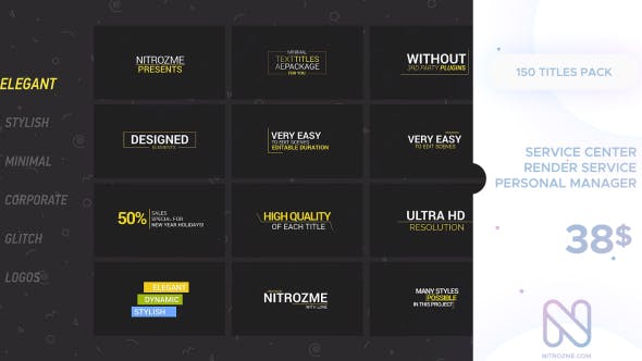 Titles - Videohive 16543826 Download