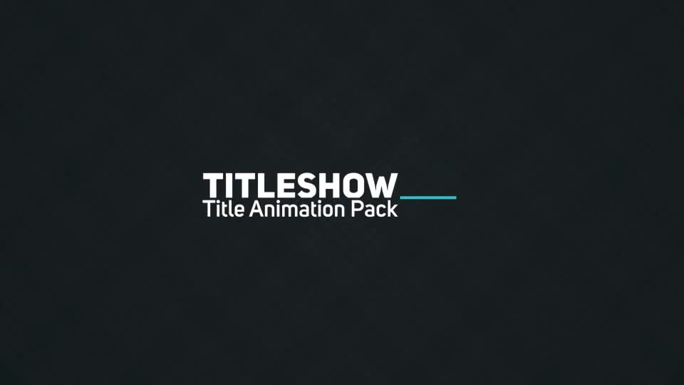 Titleshow 2 Videohive 14704462 After Effects Image 1