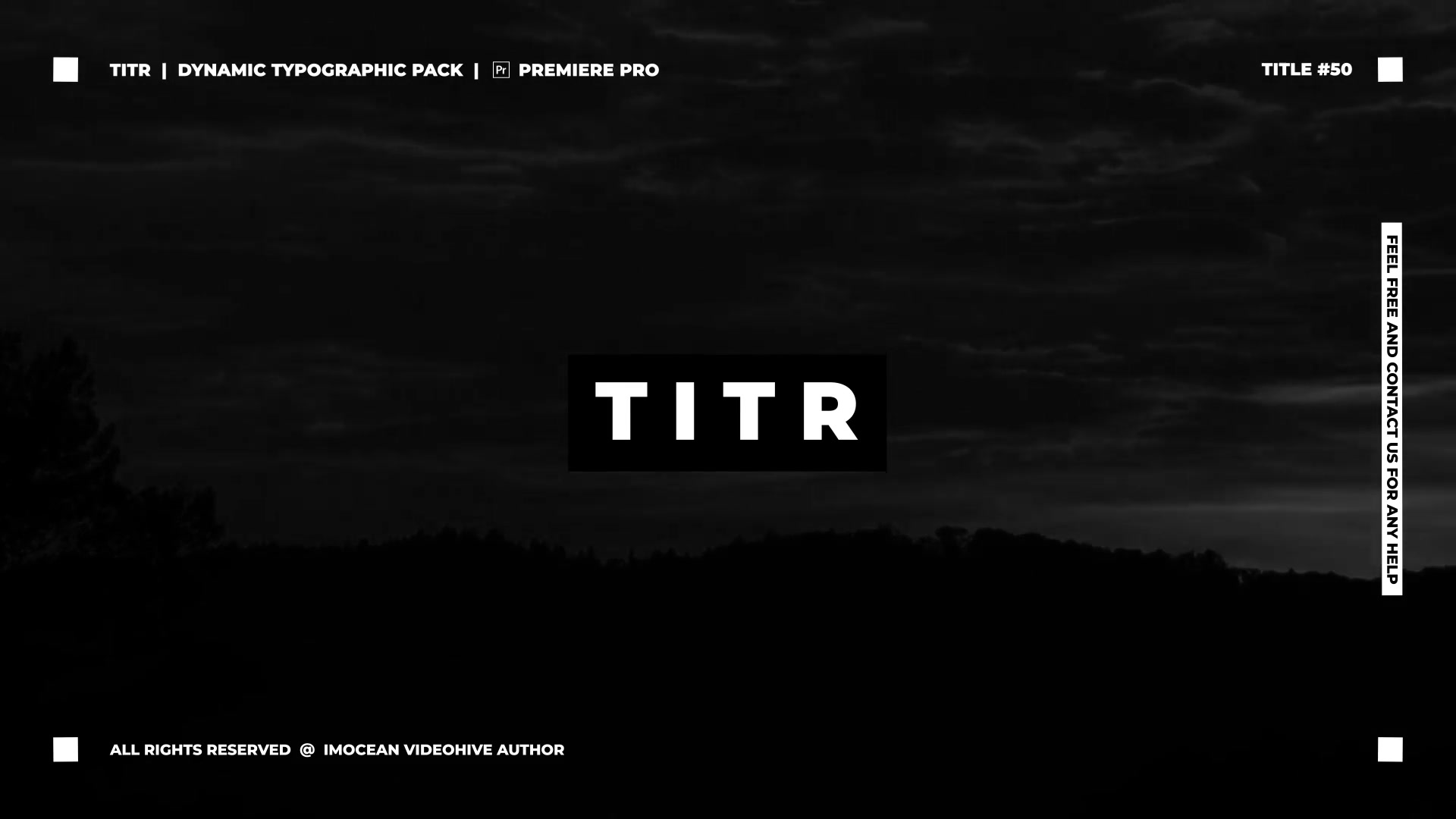 TITR | Dynamic Typography Pack | Premiere Pro Videohive 28437223 Premiere Pro Image 13
