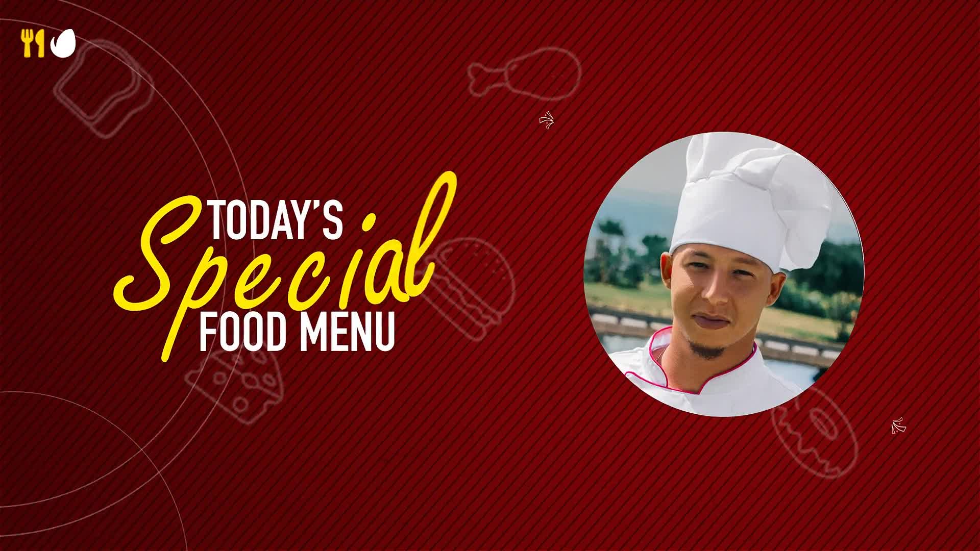 Today’s Special Food Menu Videohive 31751072 After Effects Image 1