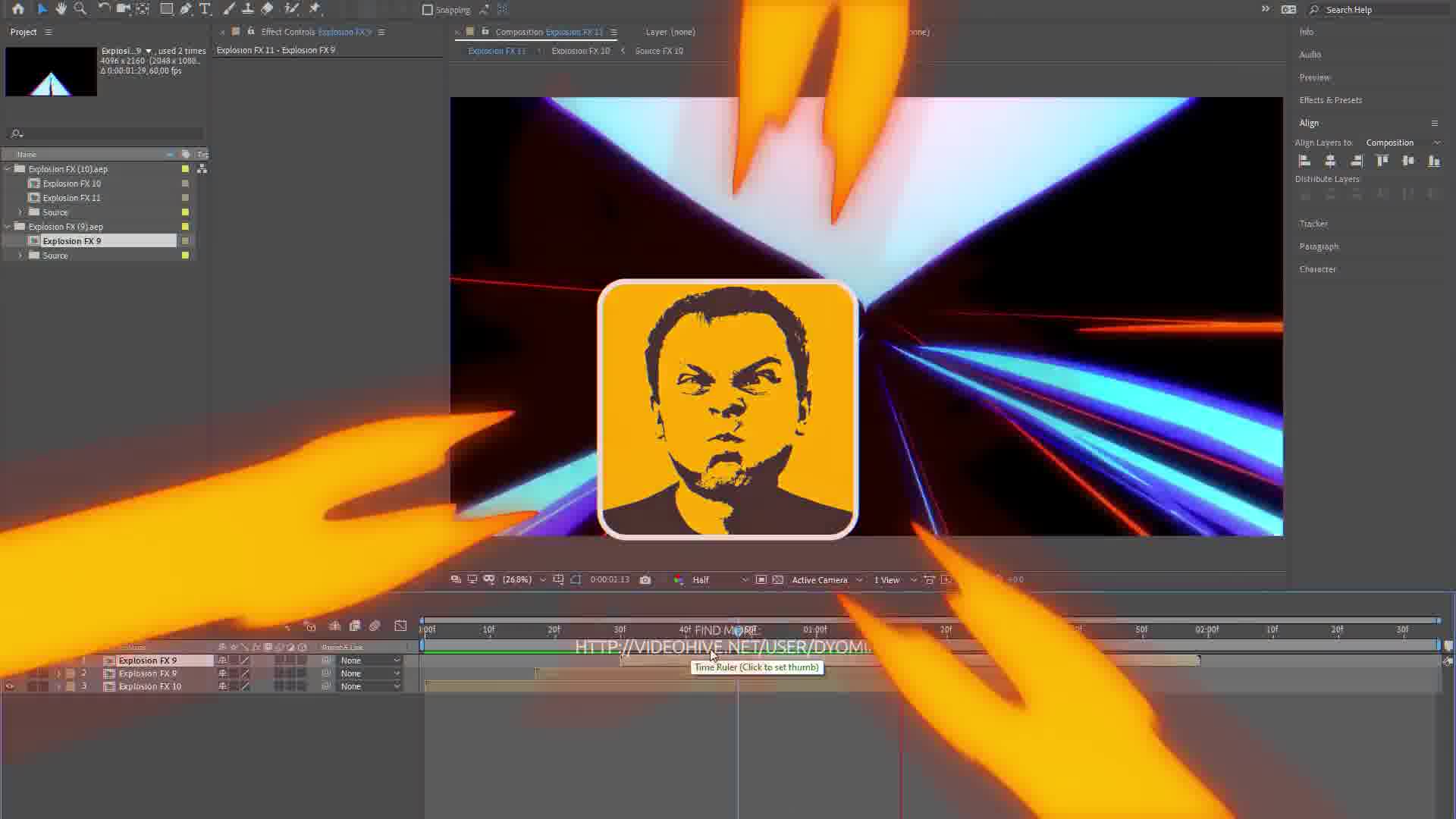 Toonhead (Explosion FX Set 3) Videohive 26209890 After Effects Image 12