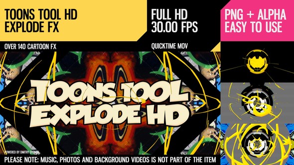 Toons Tool HD (Explode FX) - Download Videohive 21202467