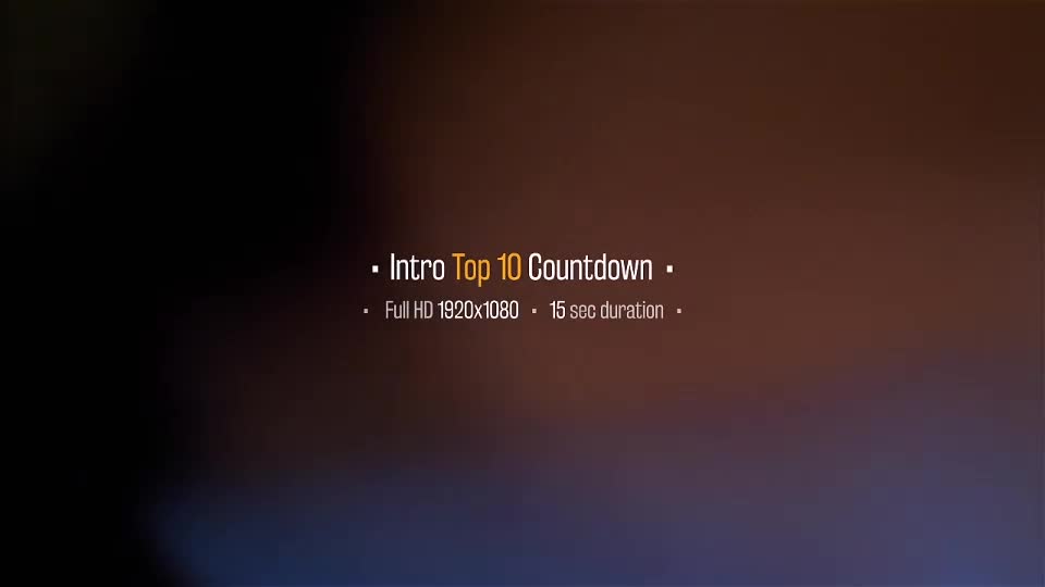 Top 10 Countdown Videohive 16208921 After Effects Image 2