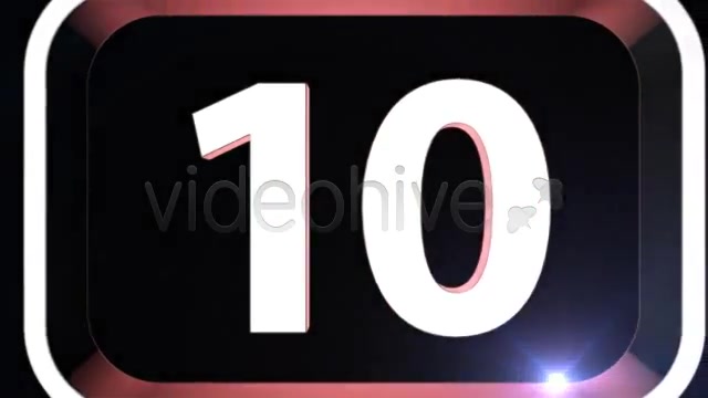 Top 10 Number Countdown in 3D 10 Video Series - Download Videohive 147856