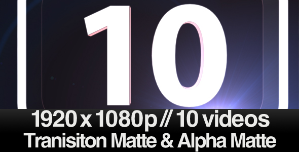 Top 10 Number Countdown in 3D 10 Video Series - Download Videohive 147856