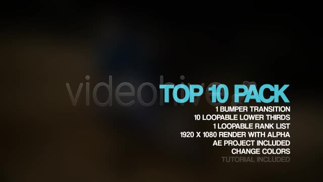 Top 10 Pack - Download Videohive 4112564