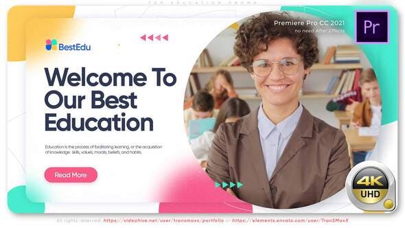 Top Education Promo 4K - Videohive 35003423 Download
