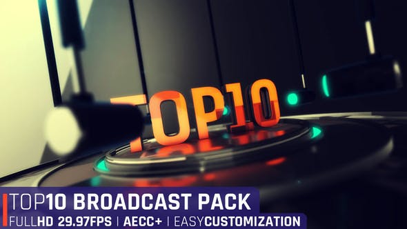 Top10 Broadcast Pack - Videohive 33635464 Download