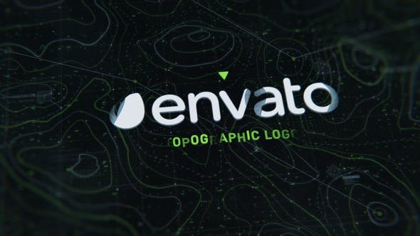 Topographic Logo II - Download 39768577 Videohive