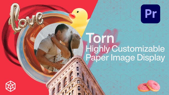 Torn Highly Customizable Paper Image Display - Download 31713183 Videohive