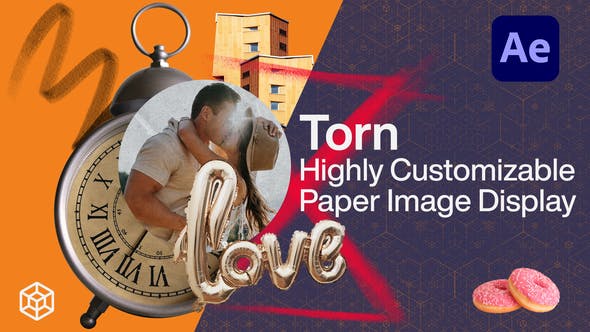 Torn Highly Customizable Paper Image Display - Videohive Download 31675517