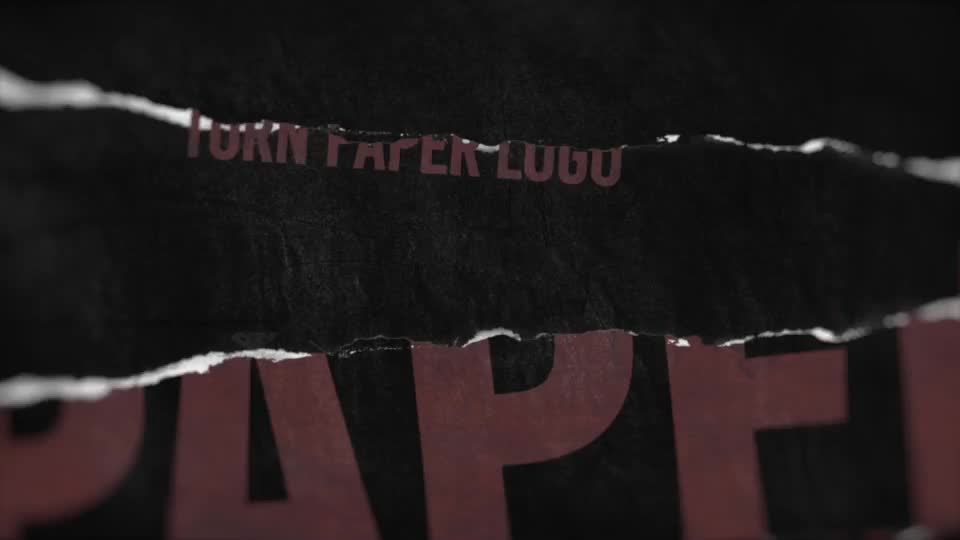 Torn Paper Logo Videohive 21170067 After Effects Image 1