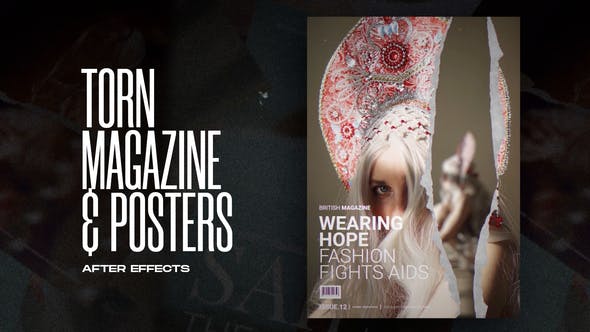 Torn Paper Magazine and Posters - 37681852 Download Videohive