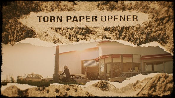 Torn Paper Opener - 21754531 Videohive Download