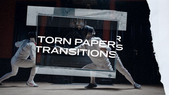 Torn Paper Transitions - 33489603 Videohive Download
