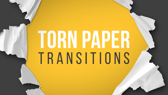 Torn Paper Transitions Reveal Pack - Download Videohive 14472945