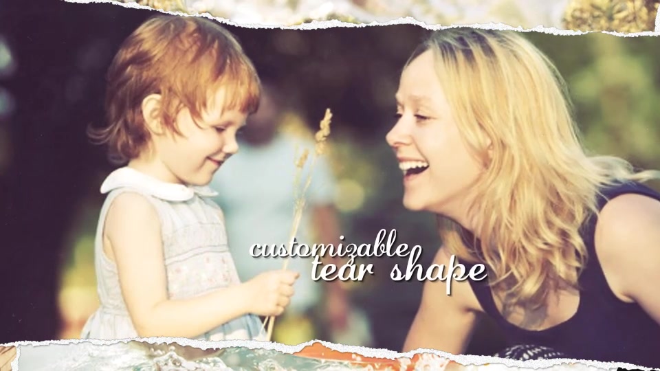 Torn Slideshow Image/Video - Download Videohive 6887446