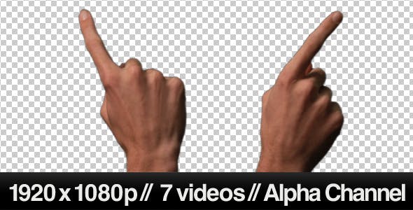 Touch Screen Finger Gesture Sliding Across  - 239517 Videohive Download