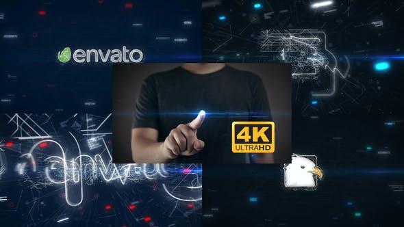 Touch Screen Logo Reveal 4K - 25706559 Download Videohive