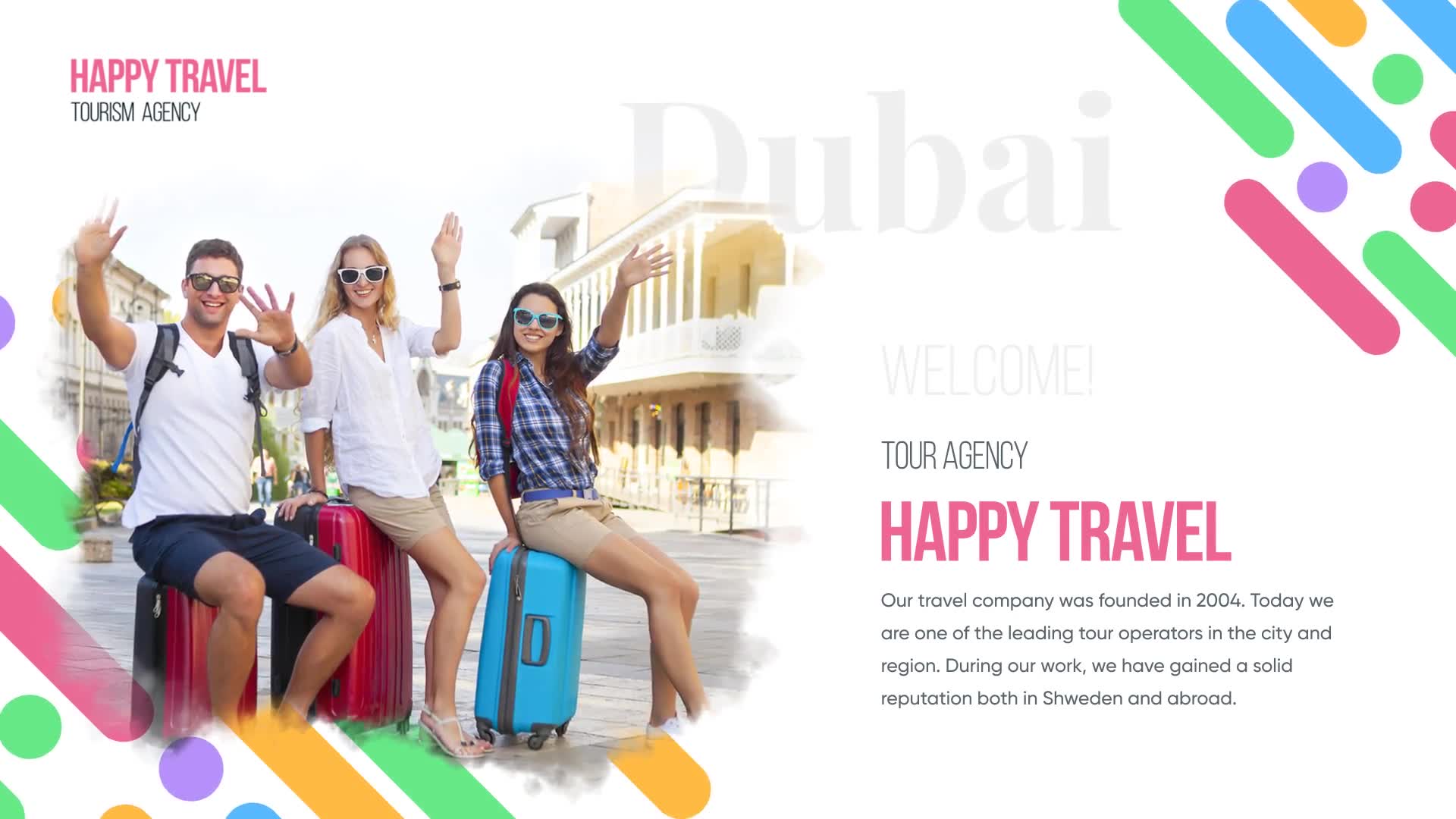 Tourism Agency Happy Travel Videohive 23860449 After Effects Image 2
