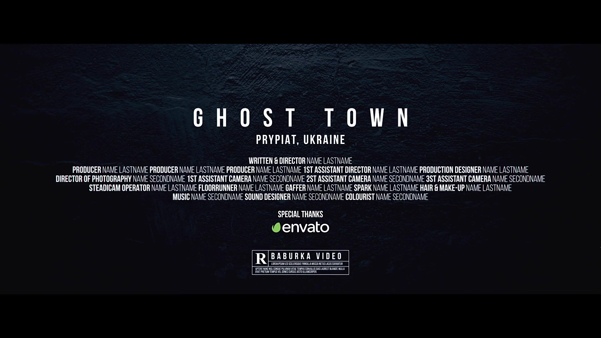Trailer // Ghost Town Videohive 20530317 After Effects Image 12