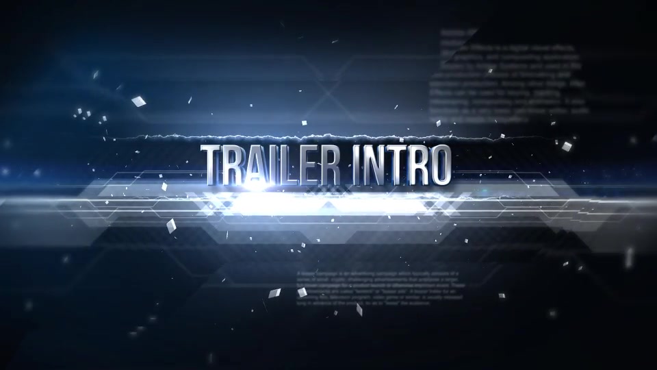 Trailer Intro Videohive 12497396 After Effects Image 7