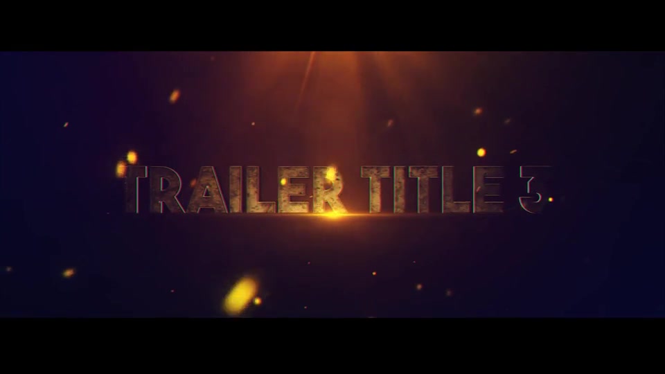 Trailer Title 3 - Download Videohive 19295373