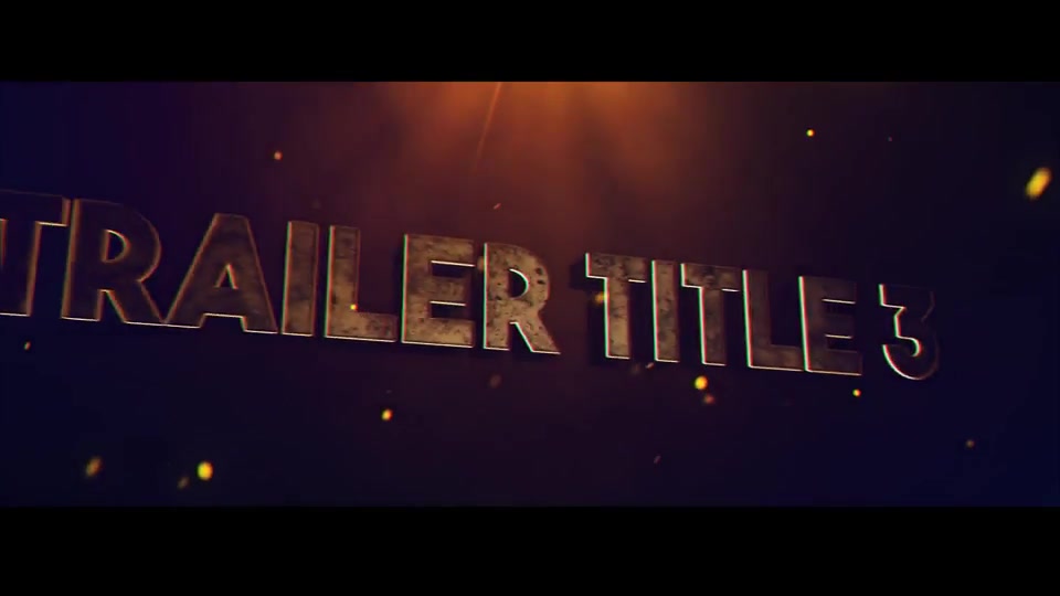 Trailer Title 3 - Download Videohive 19295373