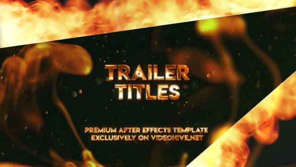 Trailer Titles - Download 24834409 Videohive