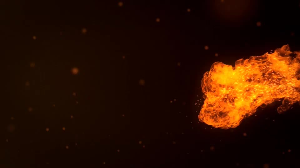 Trailing Fire Logo Reveal Videohive 18376452 After Effects Image 1