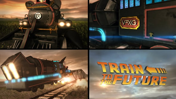 Train to the Future - 38393117 Videohive Download