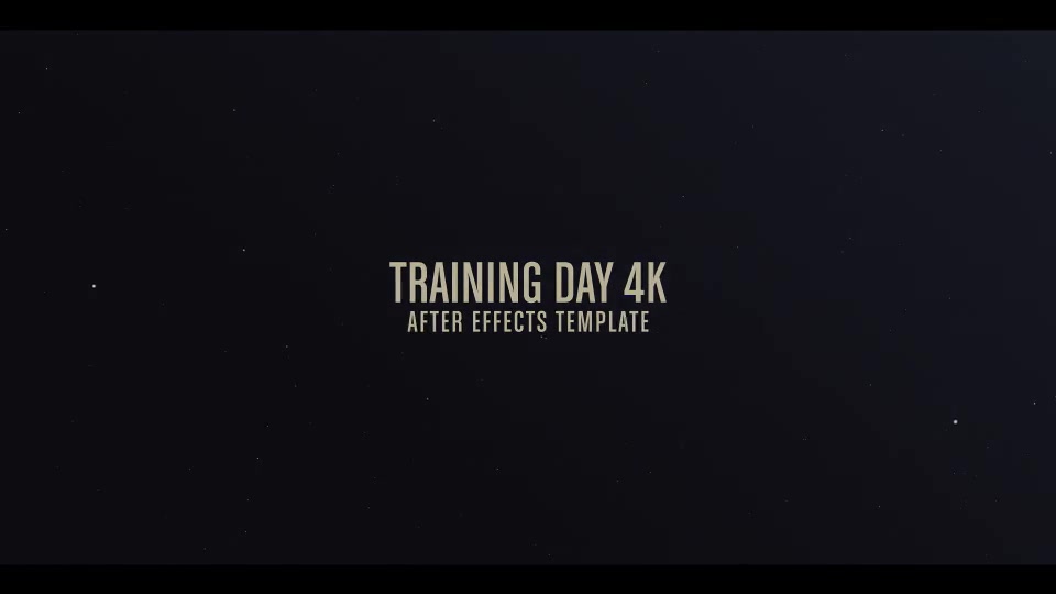 Training Day 4K - Download Videohive 19872802